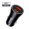 Baseus 60W Metal USB Type C Car Charger Quick Charge SCP AFC QC 40 PD 27W USBC Phone Charger For IP