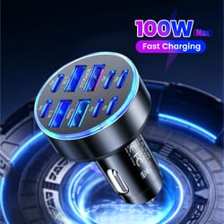 fast charging car charger adapter for iphone, samsung, huawei, xiaomi, quick charge car phone charger