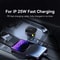 Dual Retractable Cable Car Phone Charger For Samsung IPhone Xiaomi Charger TypeC USB PD QC PPS Fast 3