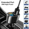Voltage Display Car Phone Charger Adapter Extend Port Super PD Fast Charge For IPhone Samsung 3