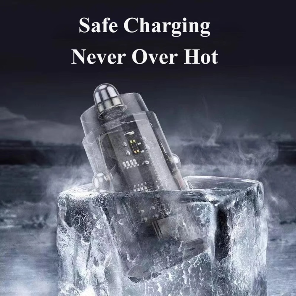 Car Phone Charger Super Fast Adapter For IPhone IPad Samsung Oppo Huawei Vivo Phones 5