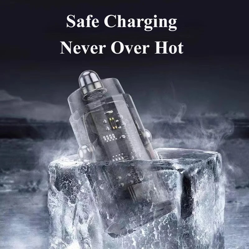 Car Phone Charger Super Fast Adapter For IPhone IPad Samsung Oppo Huawei Vivo Phones 5