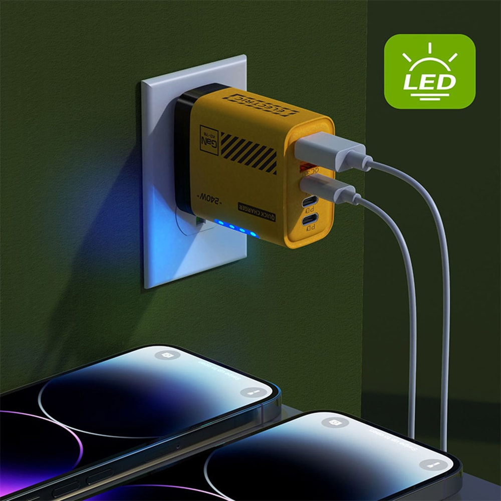 GaN Fast Charger Phone Adapter Plug Charging Head For Xiaomi IPhone Huawei Samsung Tablets And Lapt 2