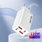USB Phone Charger Adapter For Samsung IPhone Huawei Charger Fast Charging Data Cable Wall Charger 1