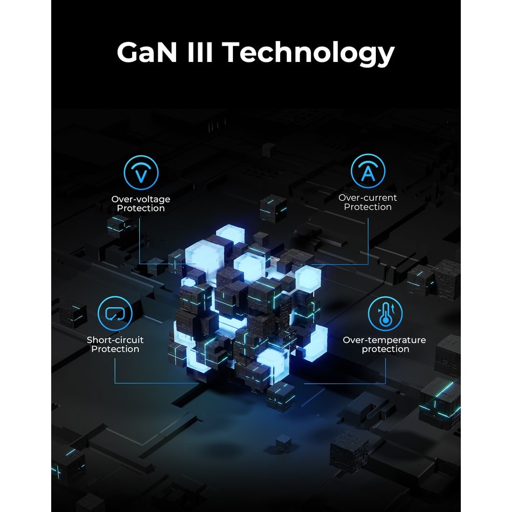Wall Charger For MacBook Ports Desktop Fast Charging Station Multi Port USB PD Charger For Home And