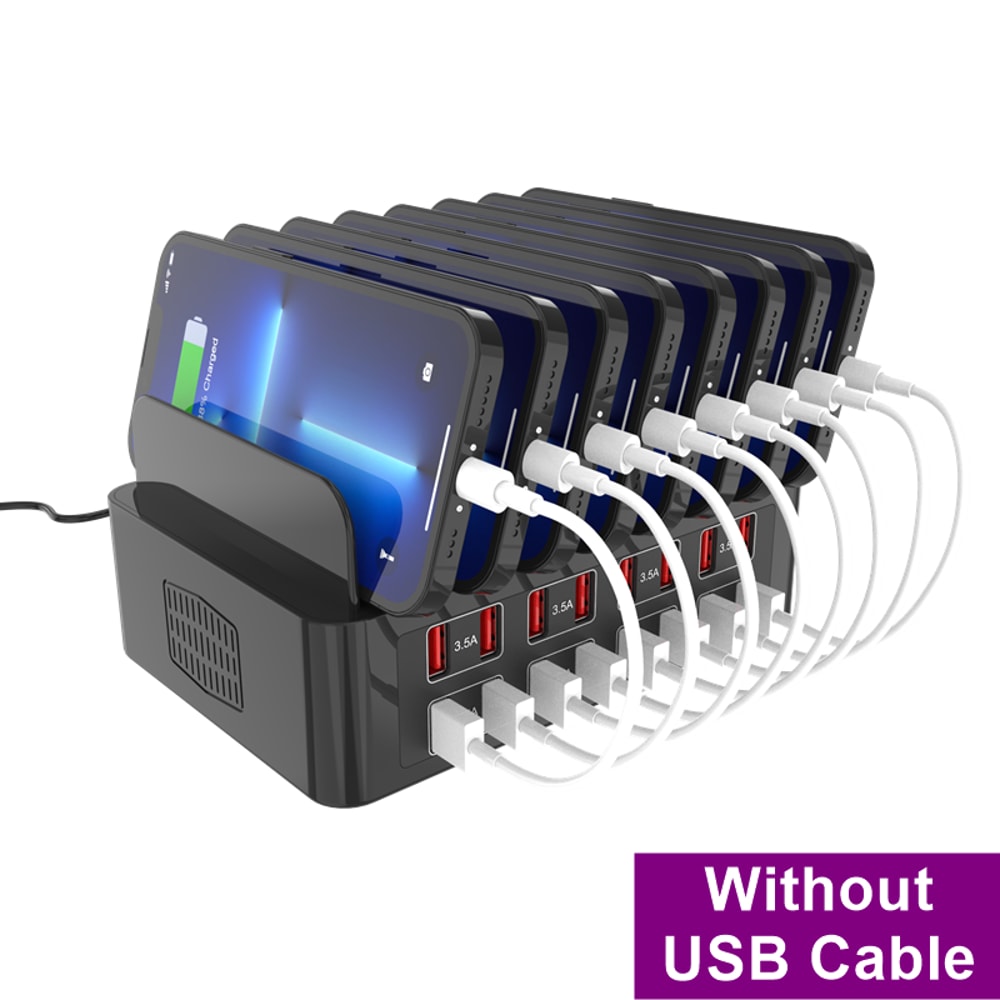 MAX Charging Station Stand Type C Fast Charger Port For Ipad Iphone Samsung Xiaomi Tablet 0