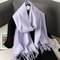 Luxury Winter Scarf Warm Thicken Cashmere Shawl Outdoor Fashion Tassels Pashmina Lady Wrap Scarves 3