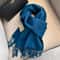 Solid Color Wool Scarf Universal Mens And Women Warm Cold Proof Scarf Hot Selling 7