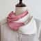 Simulated Silk Floral Scarf for Women, Fresh and Elegant Square Headwear for Clothing and Bags