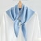 Decorative Small Scarf Wool Knitted Triangle Shawl For Womens Autumn Winter Neck Warmth 7