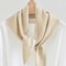 Decorative Small Scarf Wool Knitted Triangle Shawl For Womens Autumn Winter Neck Warmth 19