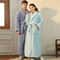 Mens Large Size Light Luxury Cotton Robe Winter New Thick Comfortable Couple Bathrobe Womens Extend 0