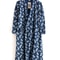 Men's Hooded Cotton Gauze Robe, Thin Yukata Kimono Pajamas, V-Neck Cotton Bathrobe