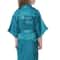 Mini Bride Satin Solid Bath Robe for Flower Girl Wedding Party Yukata Rayon Silk Sexy Sleepwear Children Dress