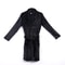 Men Winter Robes, Warm Plush Shawl Bathrobe, Lengthened Home Sleepwear Coat