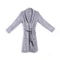 Men Winter Robes, Warm Plush Shawl Bathrobe, Lengthened Home Sleepwear Coat