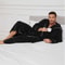 Flannel Luxury Open Weave Couples' Sleepwear, Men's Warm Cotton Bathrobe for Autumn and Winter