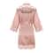 Wedding Bridesmaid Gift Satin Lace Robe, Rose Gold Bride Robe, Bridal Dressing Gown for Bachelorette Party