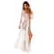 Lace Sheer Dress Women Bathrobes Long Nightgowns Kimono Bridesmaid Robes Sleepwear
