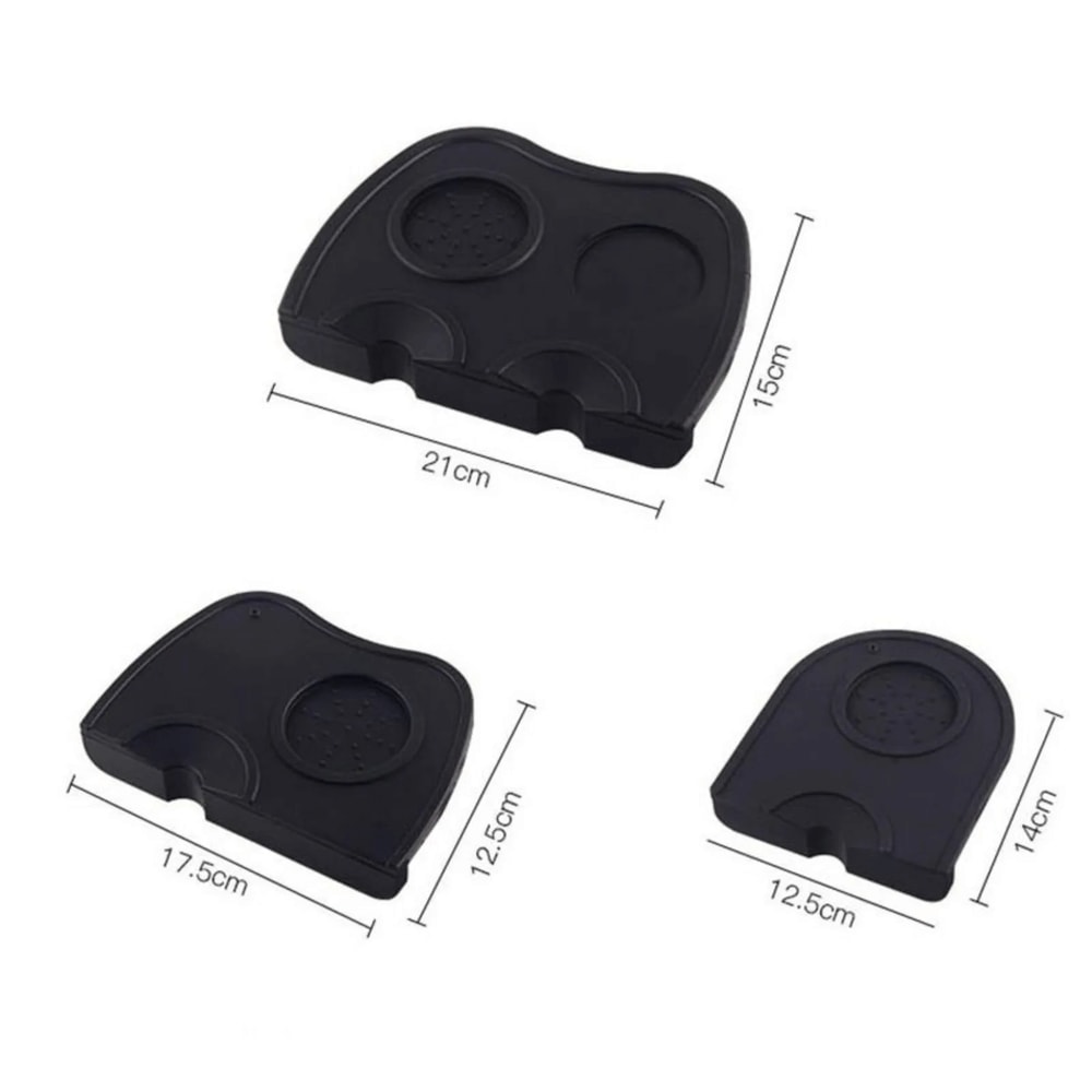 Coffee Tampers Mat, Silicone Tamper Holder, Anti-skid Barista Tamping Mat for Coffee