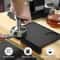 Black Professional Thicken Silicone Espresso Coffee Mat, Anti-skid Coffee Tampers Pad, Press Powder Barista Accessory
