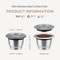 Refillable Stainless Steel Coffee Capsules Cup Coffee Capsule Refilling Filter Coffeeware 1