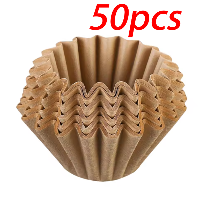 Paper Filter For Coffee Drippers Cups Basket Dripper Fits Pour Over Machines For Smooth Coffee 5