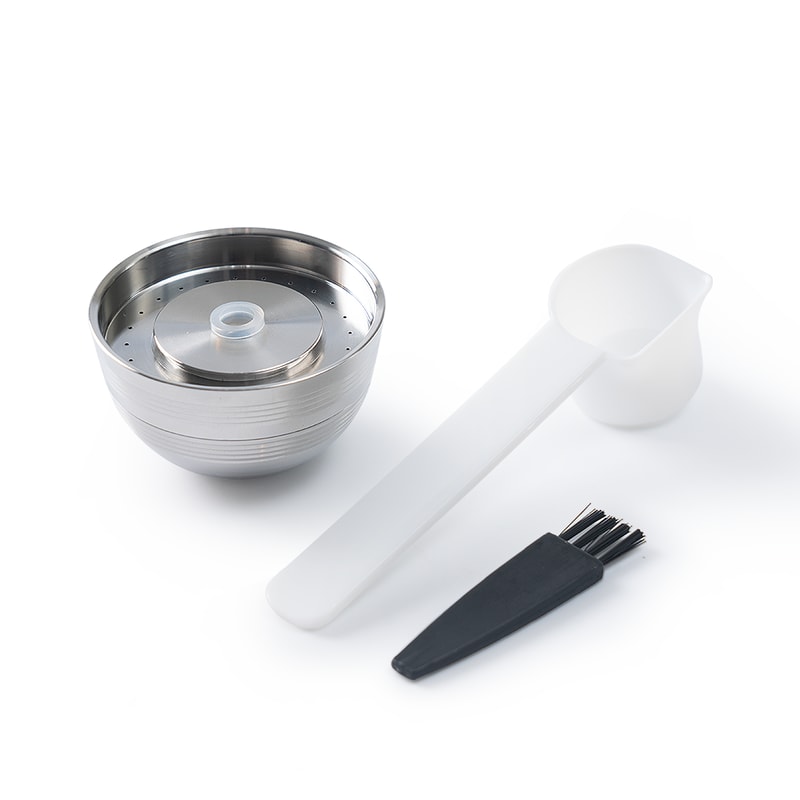 Pop Rechargeable Coffee Filter Vertuo Next Reusable Capsule Stainless Steel Pod 7