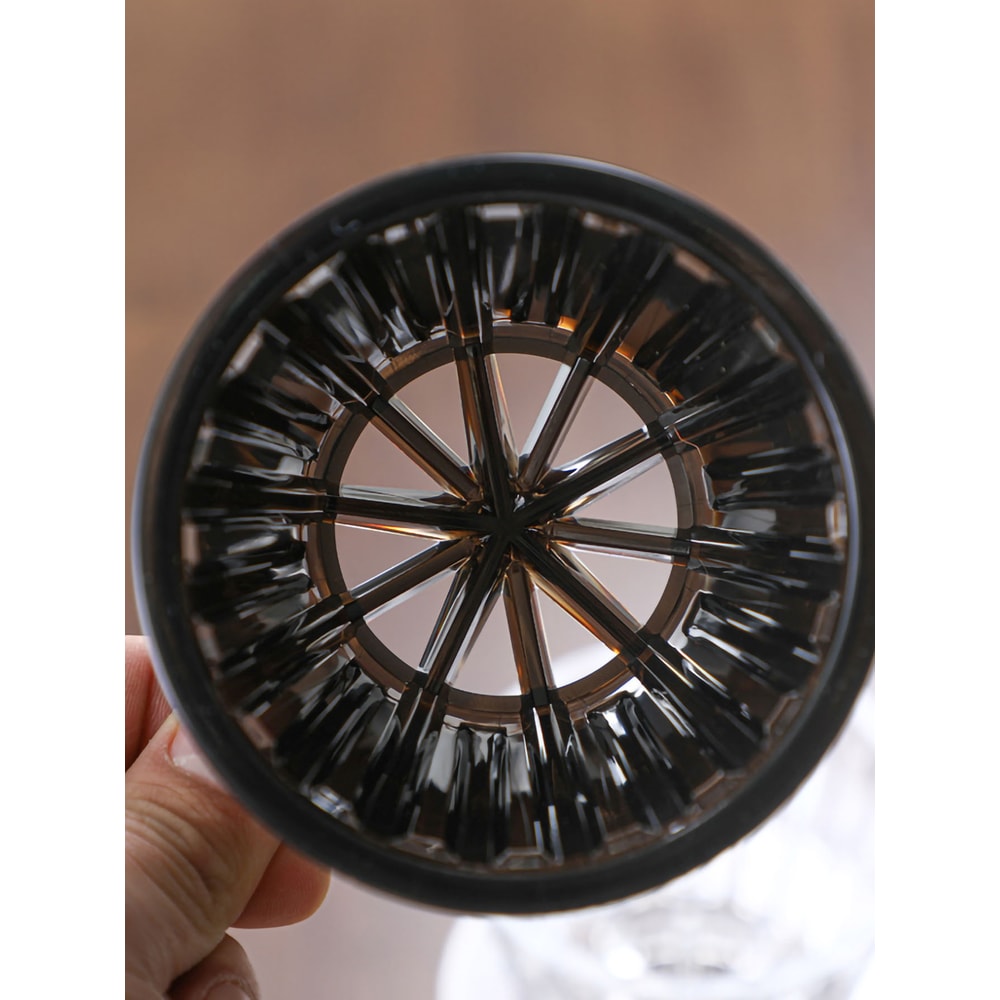 Flat Bottom Coffee Maker Filter Cups Crystal Eye Pour Over For Better Uniformity 1