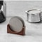 Coffee Puck Screen Stand, Espresso Universal Filter Storage Rack, Wooden Filter Stand