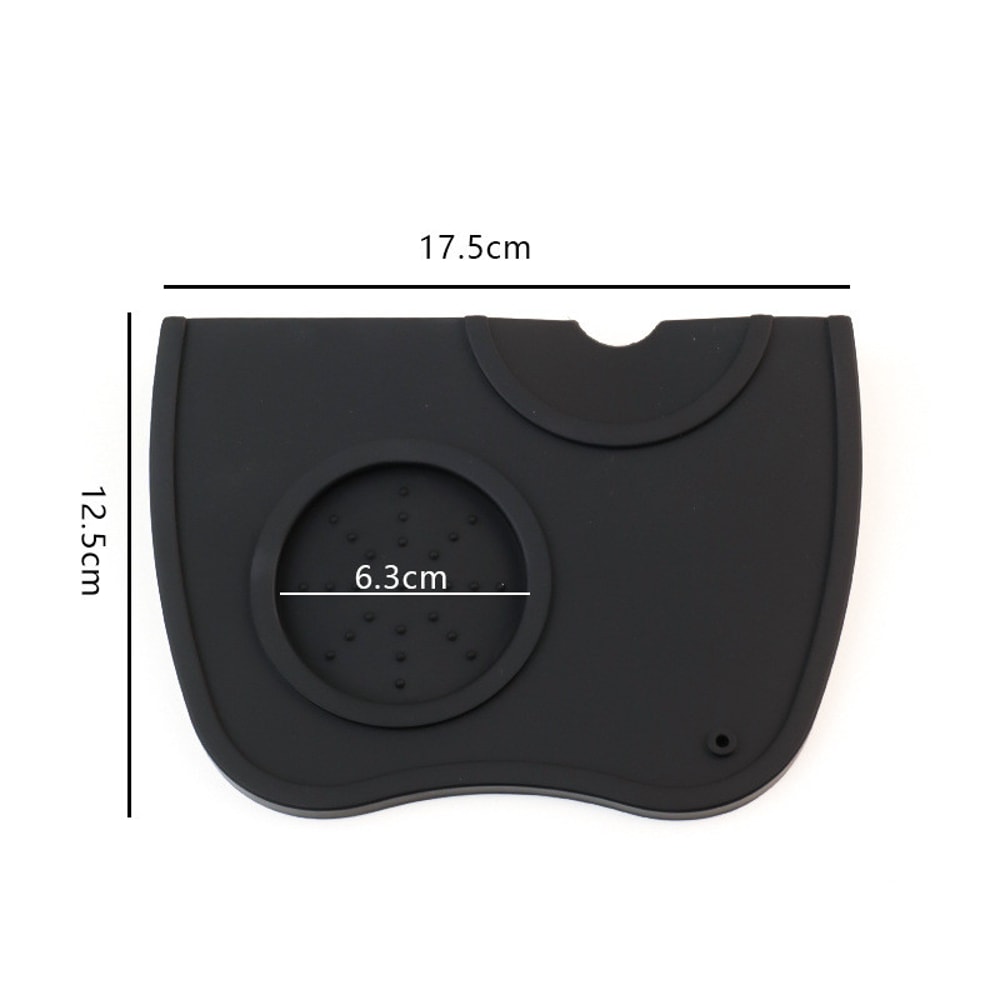 Anti-skid Silicone Coffee Tampers Mat, Tamper Holder Pad for Espresso Station Barista Coffeeware