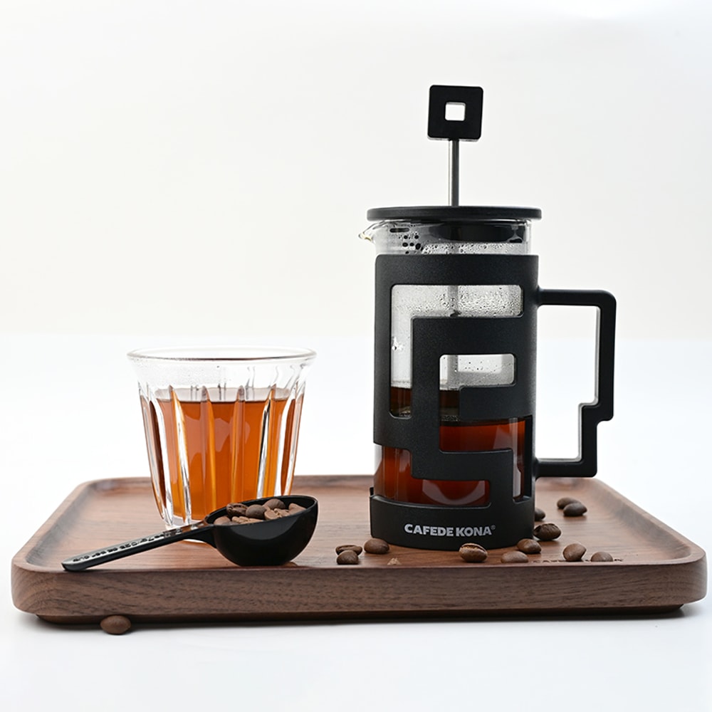 Glass CoffeeTea Pot With Filter Screen HeatResistant And Milk Foam Maker For Home 2