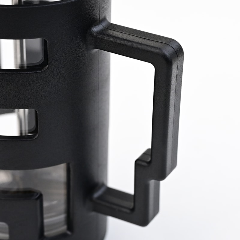 Glass CoffeeTea Pot With Filter Screen HeatResistant And Milk Foam Maker For Home 4