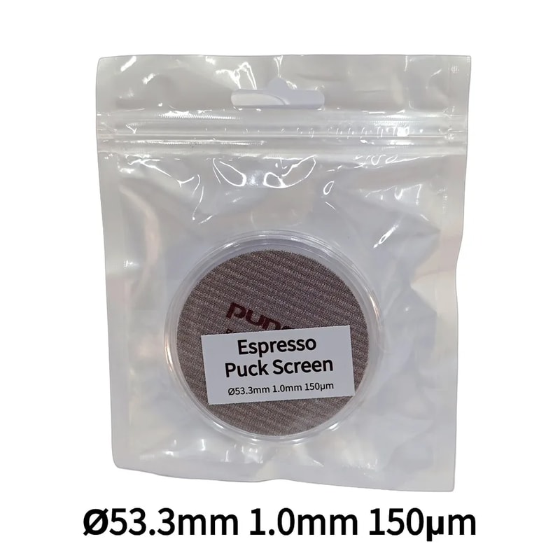Foodgrade Stainless Steel Espresso Filter Professional Barista Espresso Puck Screen 6