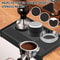 Espresso Tamping Pad Antislip Coffee Tamper Mat With Double Hole Waterproof For Home Coffee Machine 4