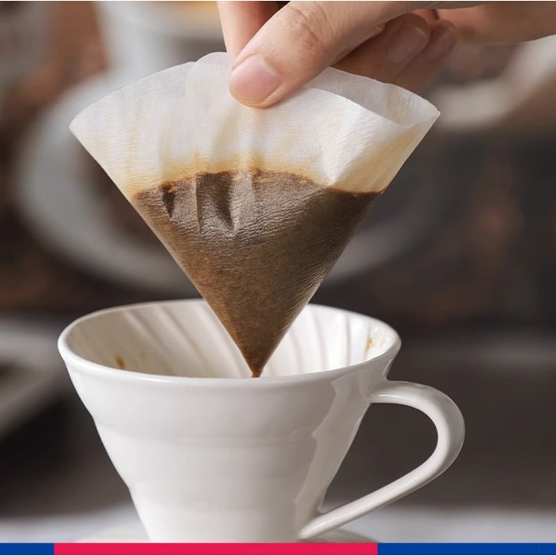 Premium Coffee Filter Papers for Hand Drip and American Coffee Makers
