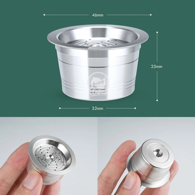 Reusable Steel Coffee Capsules For Cafissimo PUREK FEE Caffitaly And Tchibo Machines Ecofriendly An 2