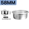 Universal Coffee Powder Bowl Stainless Steel Coffee Filter Basket Bottomless Coffee Bowl With Handl 10