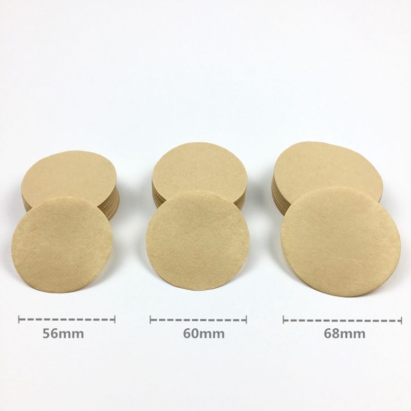 Dripper Coffee Filters, Moka Pot Paper Filter, Filter Paper for Espresso Coffee Maker