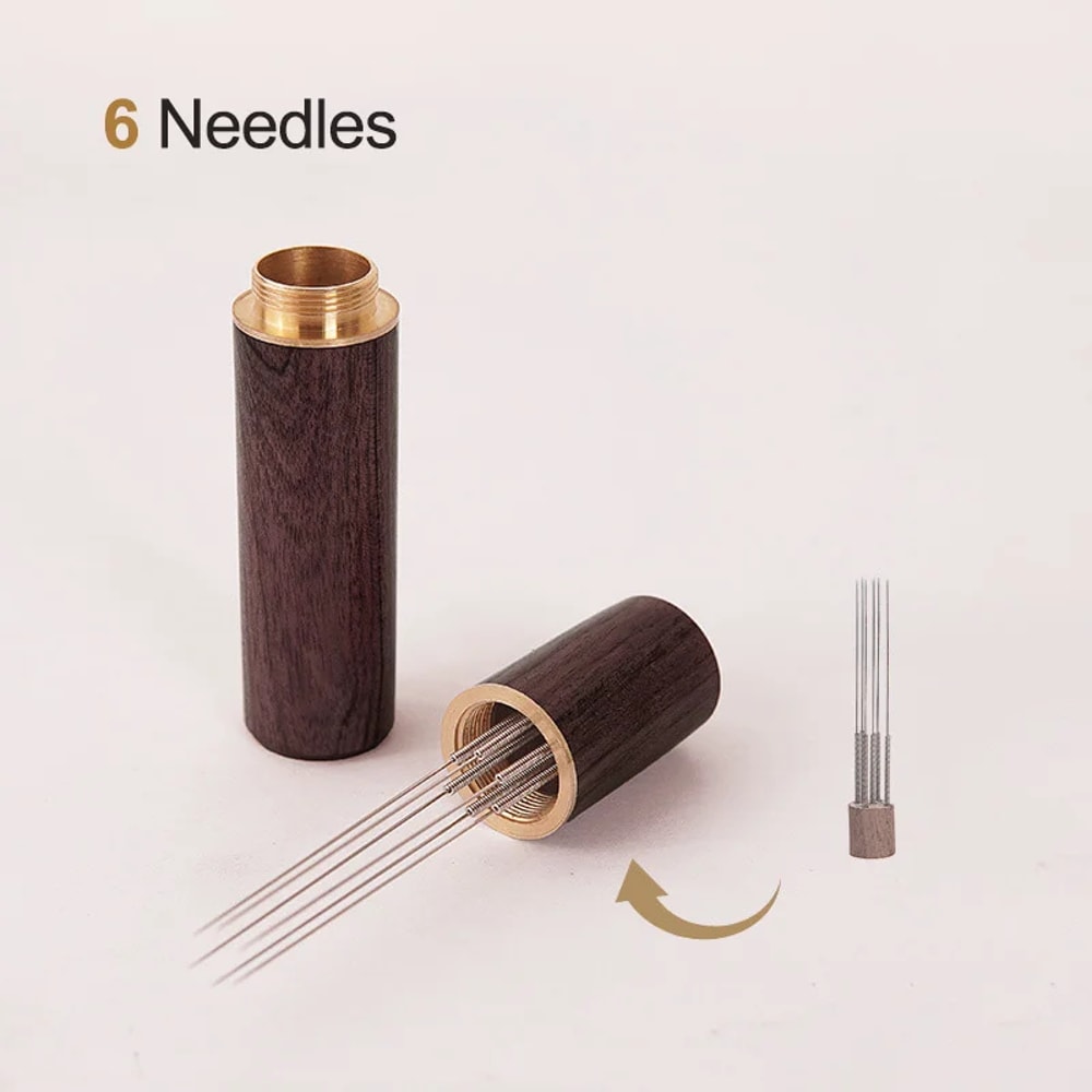 Stainless Steel Needles Espresso Powder Stirrer Distributor Leveler, WDT Tools Cafe Stirring Barista