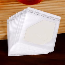 portable cold brew paper drip coffee filter bag, eco-friendly material ear style disposable filter