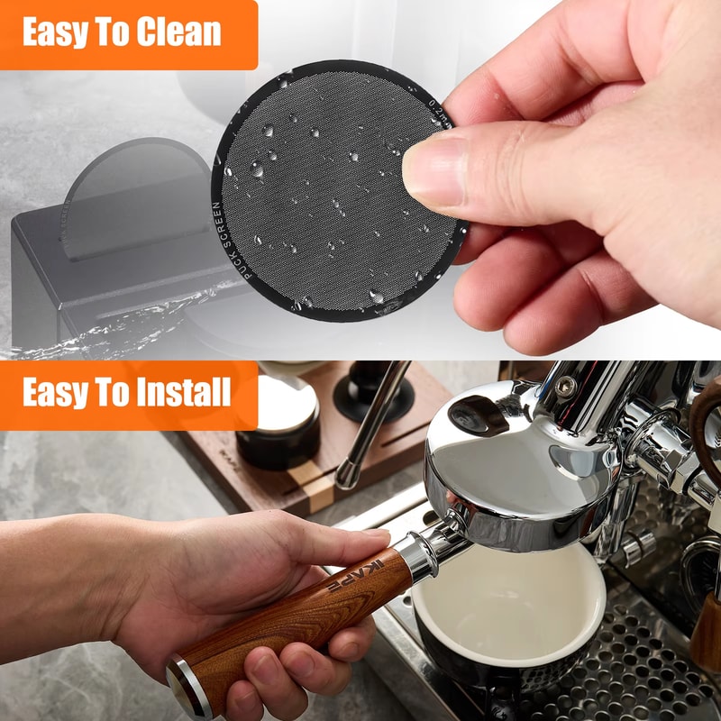 Reusable Coffee Puck Screen FoodGrade Safe Material For Italian Baristas 3