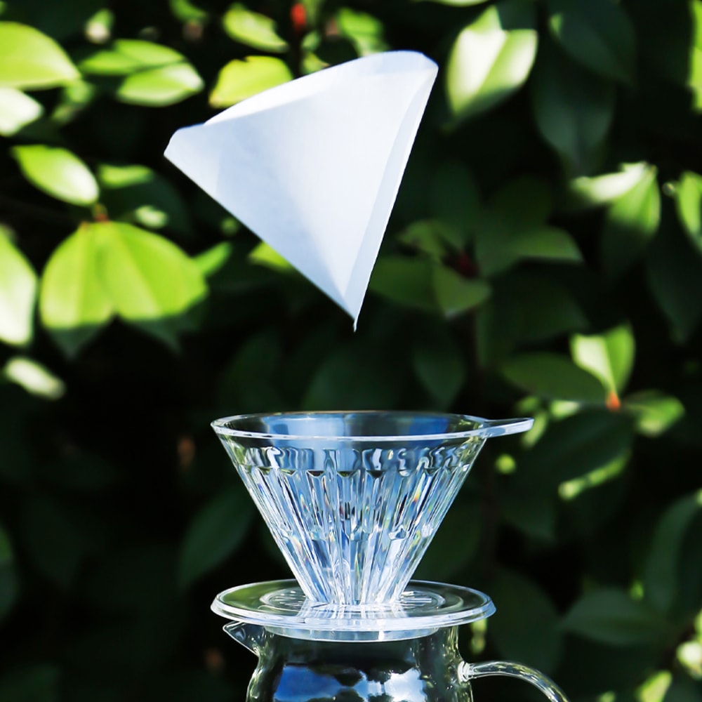 Reusable Coffee Maker Glass Slow Brewing Accessories Pour Over Coffee Dripper 2