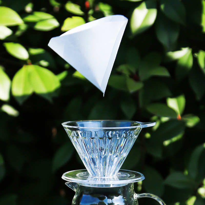 Reusable Coffee Maker Glass Slow Brewing Accessories Pour Over Coffee Dripper 2