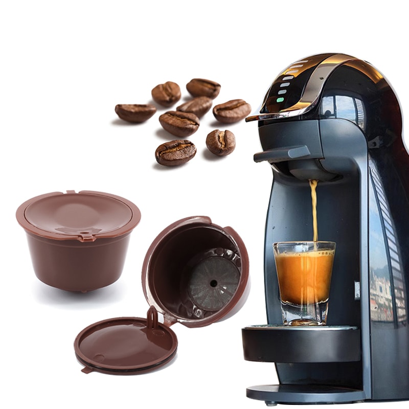 Refillable Coffee Capsule Pods Filter for Nescafe Dolce Gusto Coffee Powder Bean Cup