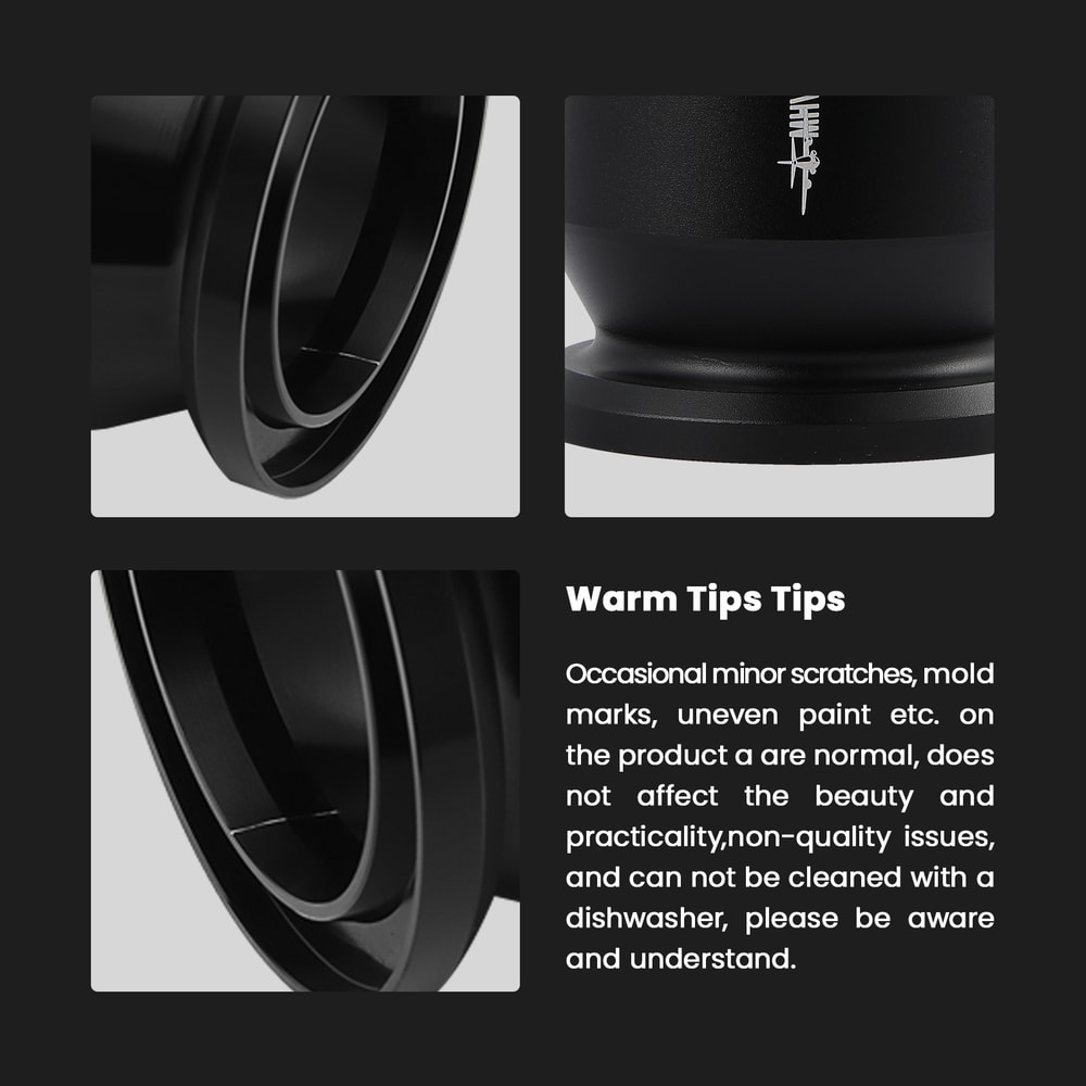 Coffee Dosing Funnel Aluminum Alloy Dosing Cup With Stirrer Portafilter Accessories 3