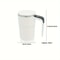 USB Rechargeable Thermal Cup, Stirring Magnetic Mug with LCD Screen, Reusable Coffee Accessories for Home Office