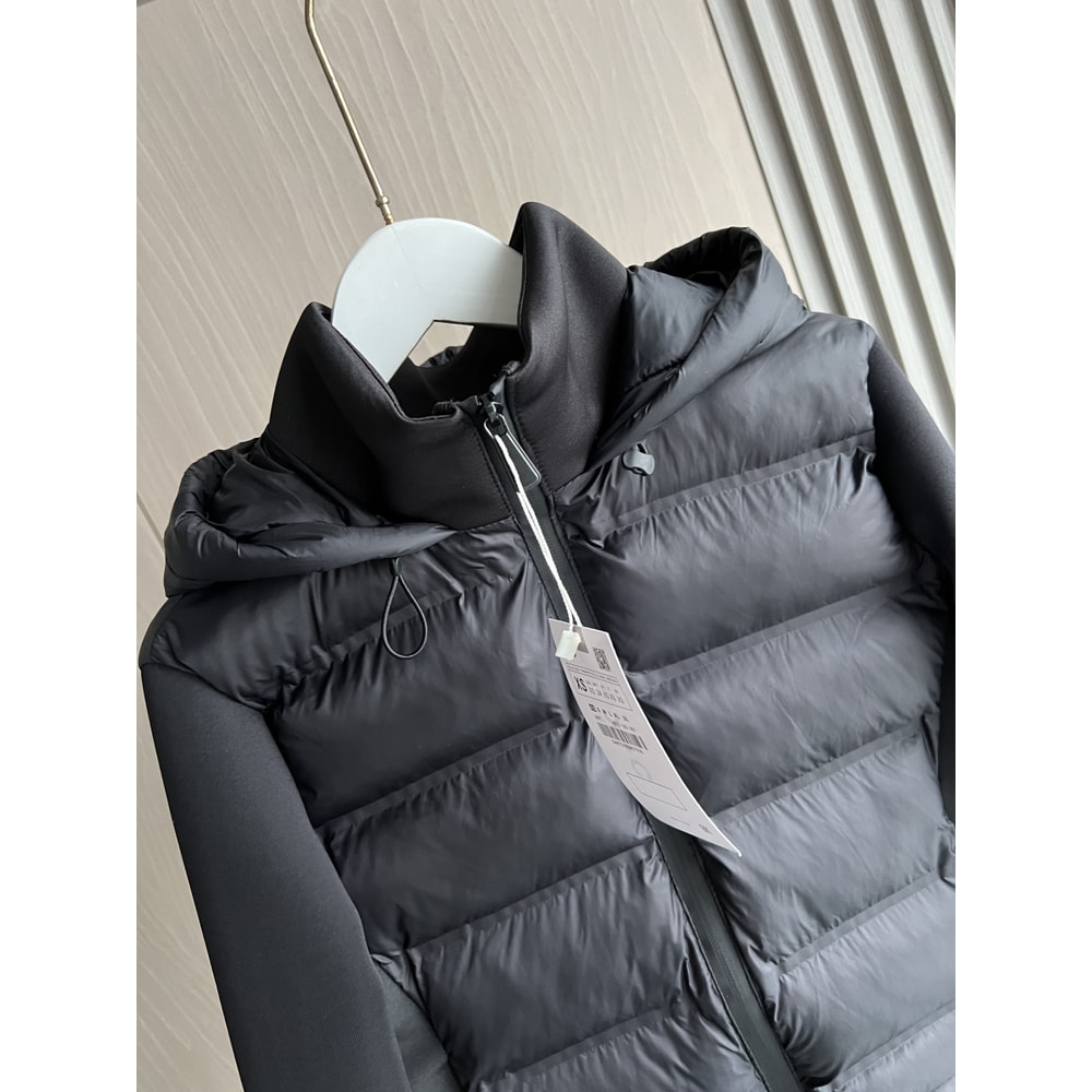 Lightweight Warm Down Jacket for Women, New Arrival Hooded Sports Coat with Long Sleeves