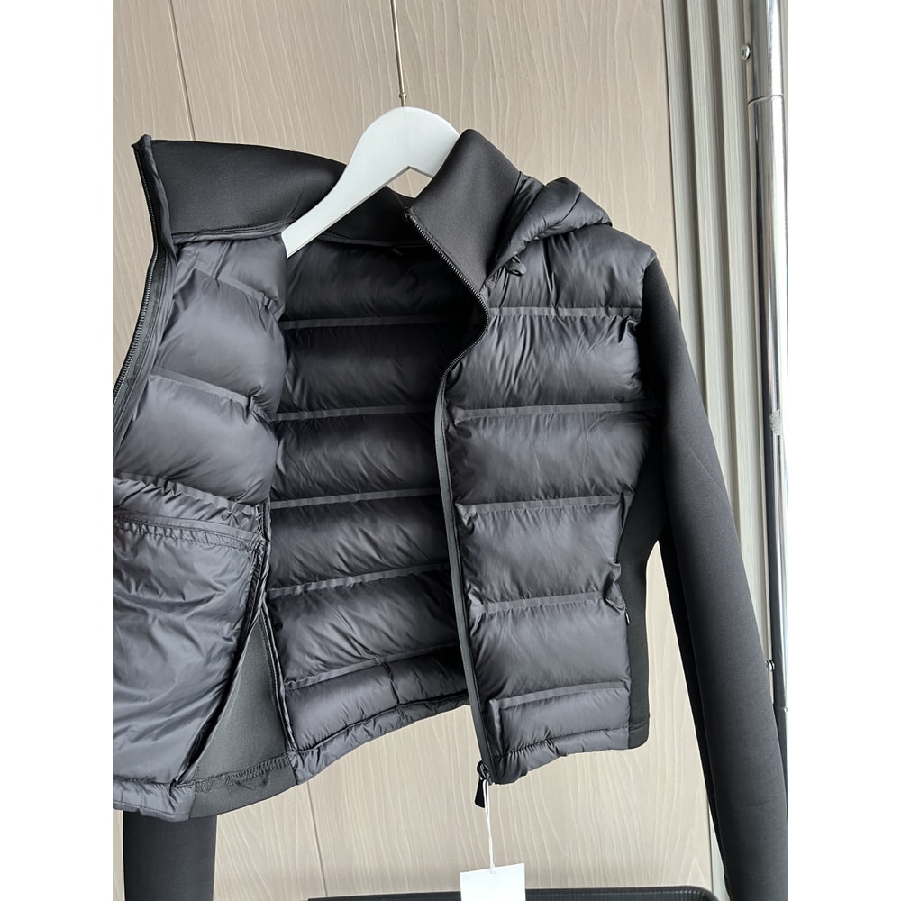 Lightweight Warm Down Jacket for Women, New Arrival Hooded Sports Coat with Long Sleeves