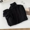 Thin Soft Waxy Fit Splice Long Sleeve T-shirt Women, Solid Color Backing Top